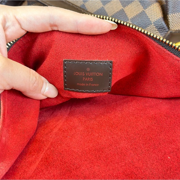 Louis Vuitton Damier Ebene Evora Shoulder Bag Tote - Picture 15 of 17